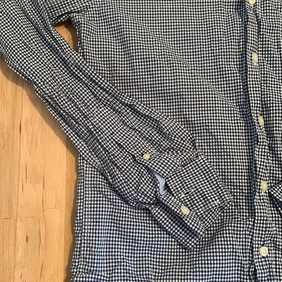 American Eagle Seriously Soft Classic Fit Collared Button Down Shirt Men’s XS - Picture 6 of 13